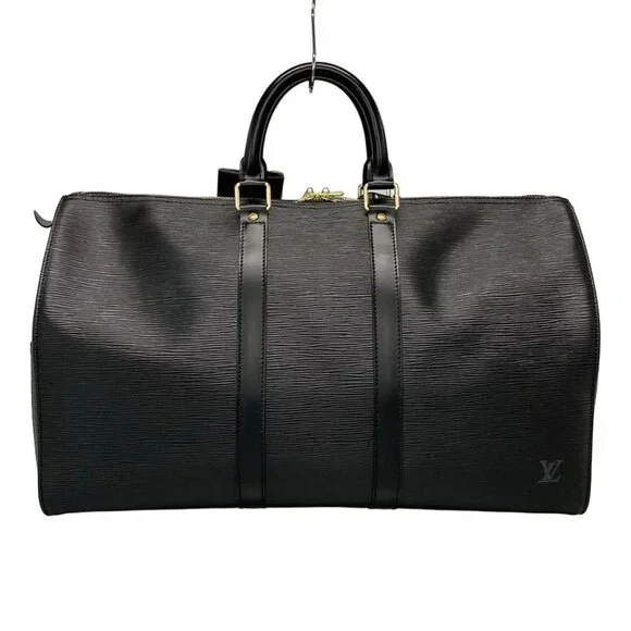LOUIS VUITTON Keepall 45 Noir Epi Boston Bag 742-051725 - Picture 2 of 14